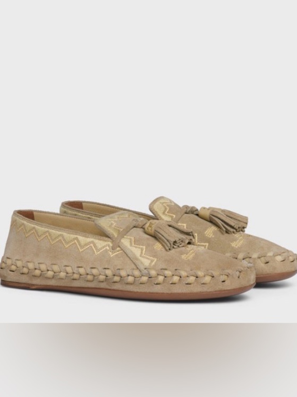 NEW! Celine Marlou Tassel Moccasins US 6.5